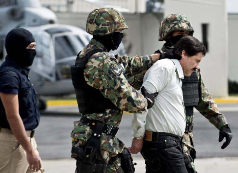 El 'Chapo' Guzmán fue extraditado de México a EE.UU. en enero de 2017.