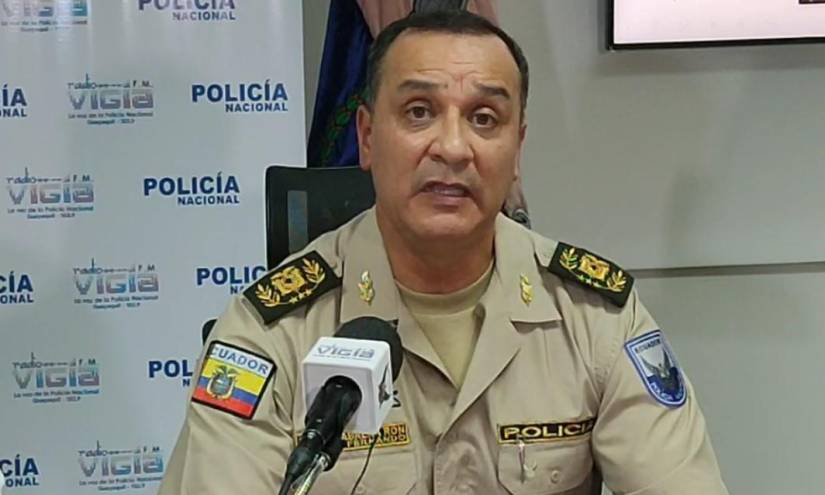 Carlos Cabrera, comandante general de la Policía Nacional.