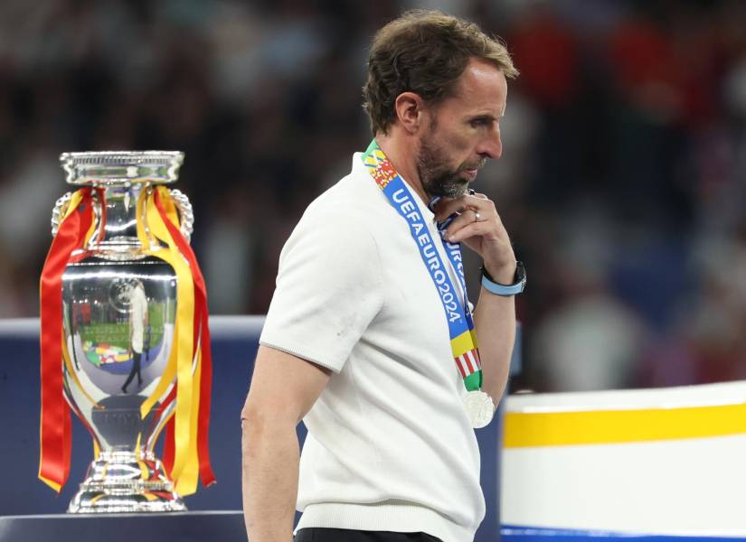Gareth Southgate perdió dos finales de la Eurocopa con la selección de Inglaterra.