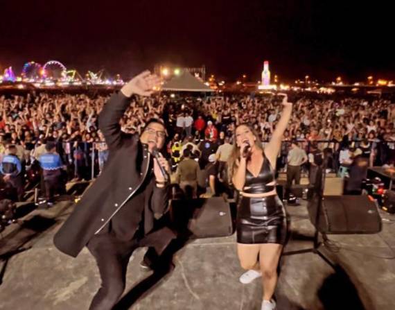 Seis horas de música disfrutaron los asistentes a una serie de conciertos en Chone, Manabí