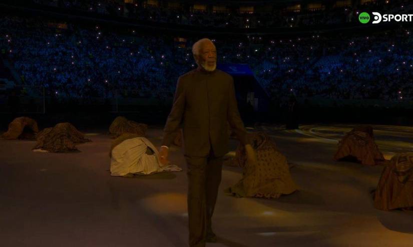 El actor Morgan Freeman en escenarios.