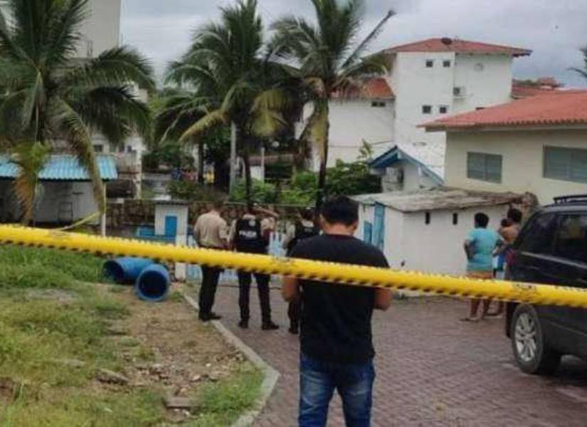 Exteriores de la casa donde fue encontrado Cherres.