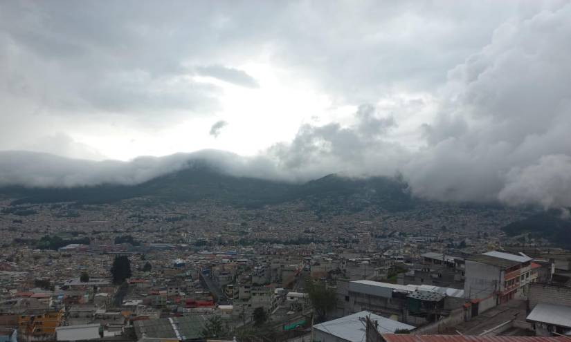 Panorámica del sur de Quito este viernes 2 de febrero de 2024.