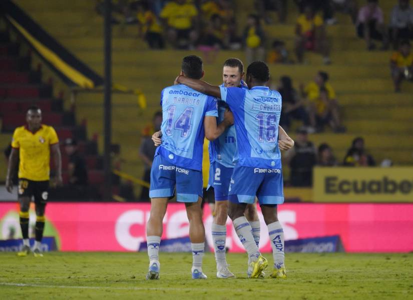 Maximiliano Juambeltz anotó el gol del Macará ante Barcelona SC
