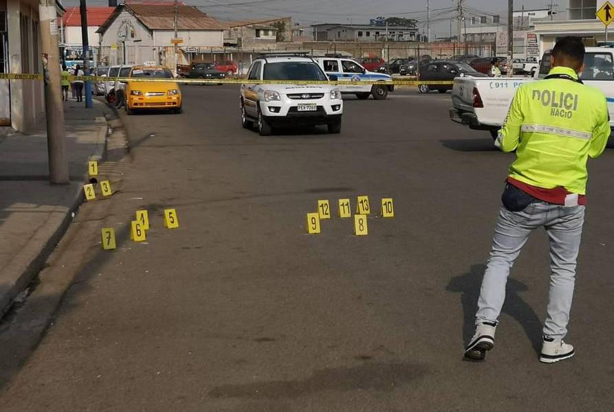 Dos personas fueron asesinadas el sádado en el norte y sur de Guayaquil