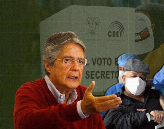 Lasso usará el padrón electoral para el plan de vacunación.