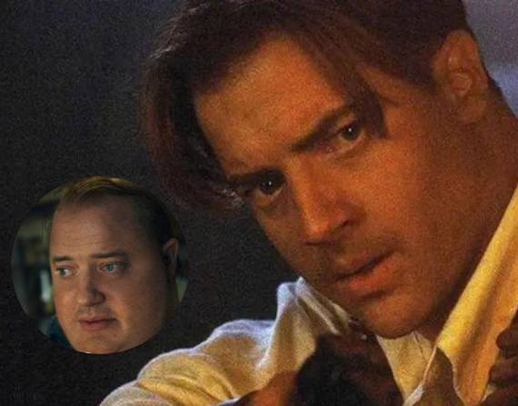 Brendan Fraser en su papel en película de 'La Momia'.