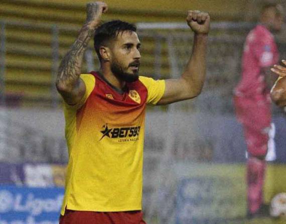 Jhon Jairo Cifuente y Francisco Fydriszewski, goleadores de la Liga Pro EC.