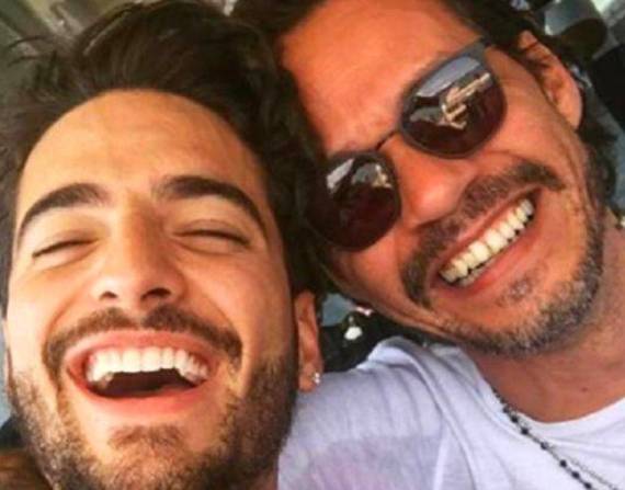 Marc Anthony y Maluma en una imagen de archivo.