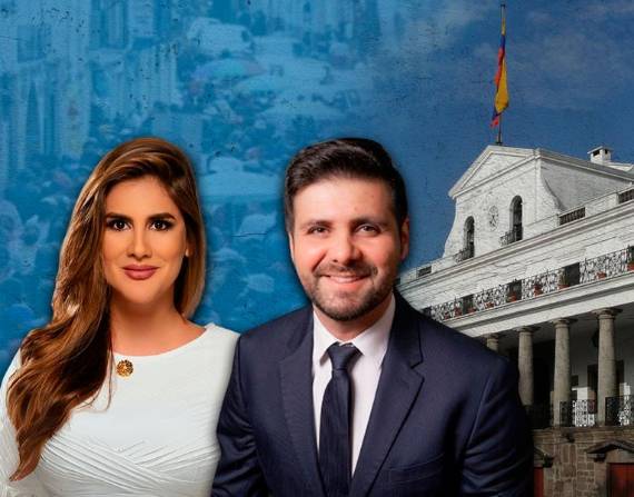 Juan Iván Cueva y Cristina Reyes conforman el binomio presidencial de la organización política Amigo (lista 16).