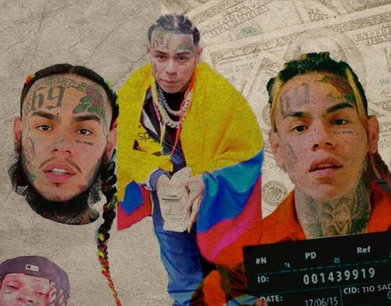 El rapero estadounidense Daniel Hernández es conocido como 6ix9ine o Tekashi69 llegó al país por una carrera de karting.