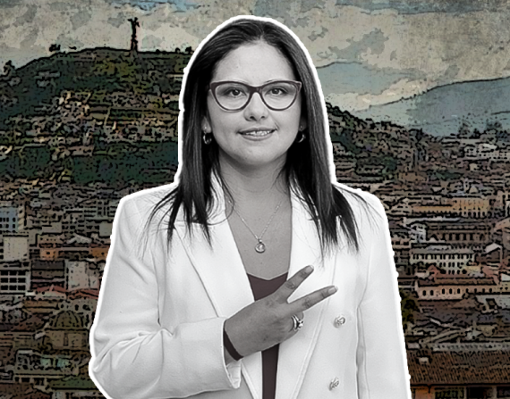 Natasha Rojas se candidatizó para la Alcaldía de Quito por el movimiento Unidad Popular, lista 2.