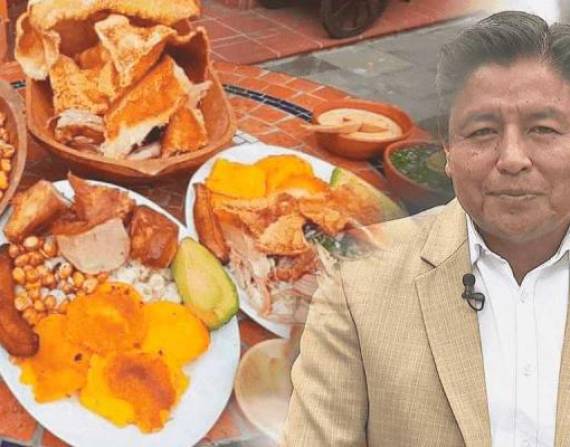 Fabián Iza conoce la receta del hornado y con su ingrediente llega a la Alcaldía de Rumiñahui