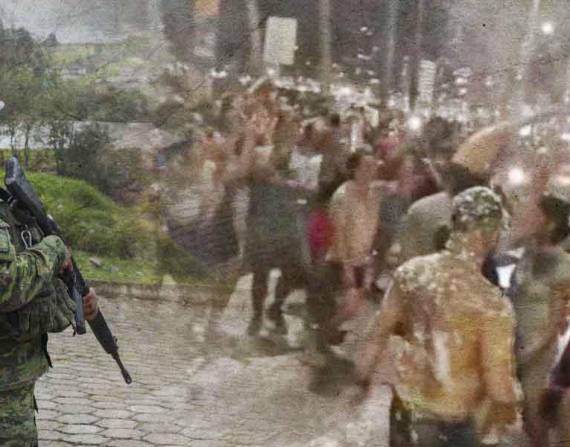 Piden apoyo del Ejército en Salinas durante los fines de semana, a la par, denuncian amenazas de personas armadas contra funcionarios del Cabildo.