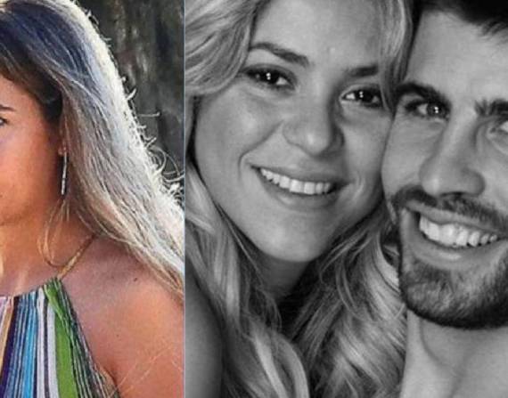 Imágenes de archivo de Shakira y Gerard Piqué / Clara Chía Martí en boda de íntimo amigo de Gerard.