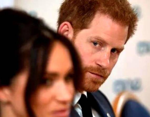 Imagen de archivo del príncipe Harry y su esposa Meghan Markle.