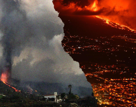 5.500 personas fueron evacuadas de la Isla de La Palma