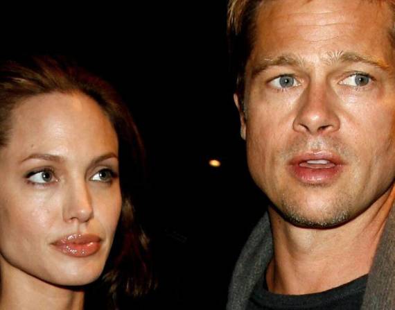 Imagen de archivo de Angelina Jolie y Brad Pitt.
