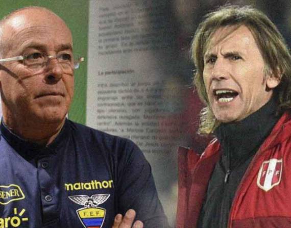 Jorge Célico y Ricardo Gareca, entrenadores argentinos.