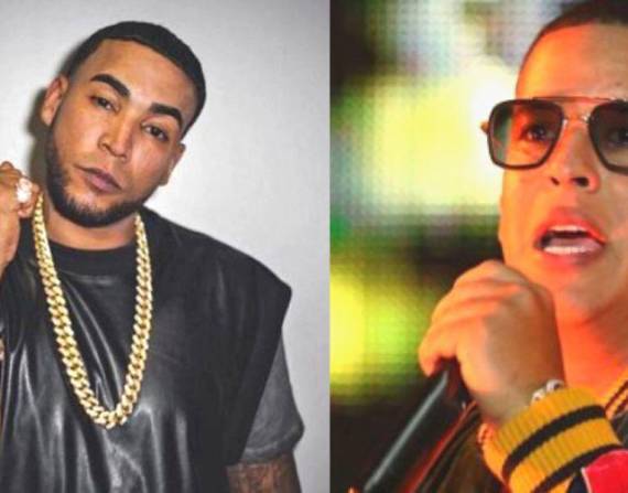 Imágenes de archivo de Don Omar y Daddy Yankee.