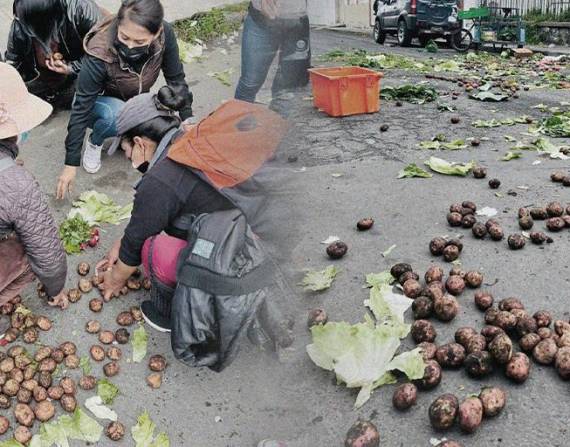 Desmanes se han reportado en diferentes lugares de la ciudad de Latacunga.