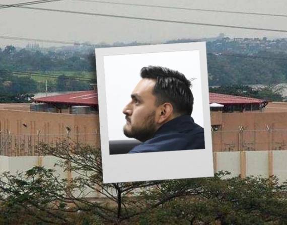 Francisco Sebastián Barreiro, hijo de la vicepresidenta de Ecuador, detenido en La Roca, cárcel de máxima seguridad.