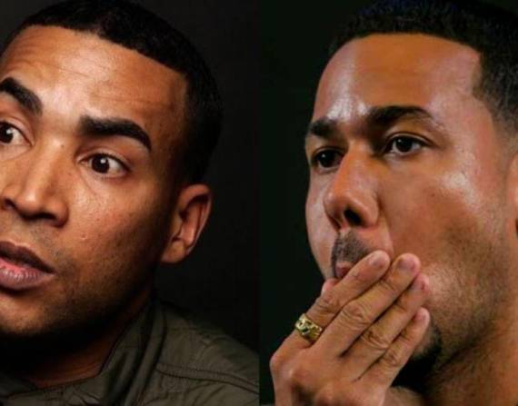 Romeo Santos y Don Omar en imágenes de archivo.