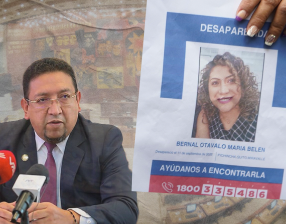 Virgilio Saquicela aseguró que ha mantenido conversaciones con los familiares de María Belén Bernal.
