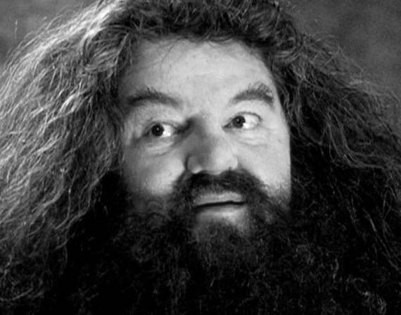 Imagen de archivo del actor Robbie Contrane en su papel como Hagrid en Harry Potter.