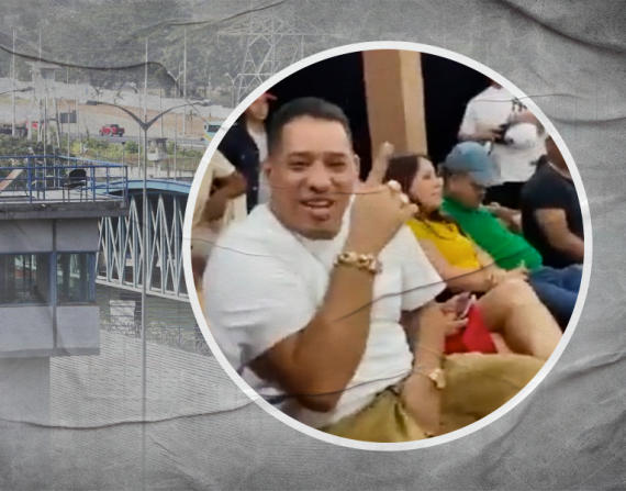 El pasado 8 de febrero personas que decían venir de El Triunfo, La Troncal y Naranjal, llegaron a pedir a que JR sea liberado.
