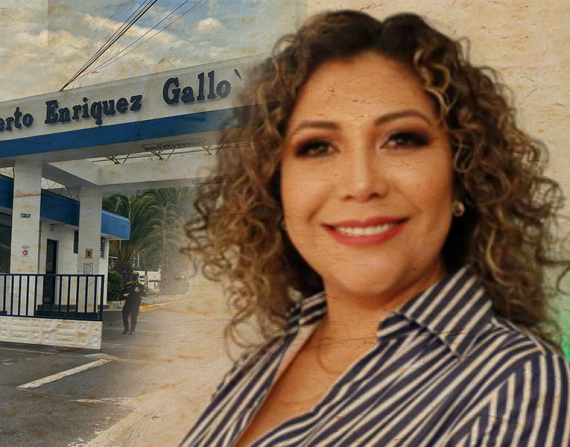 Las cámaras de seguridad de la Escuela de Policía registraron el ingreso de María Belén Bernal.