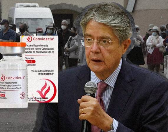 Guillermo Lasso tiene el objetivo de vacunar a 9 millones de personas en 100 días
