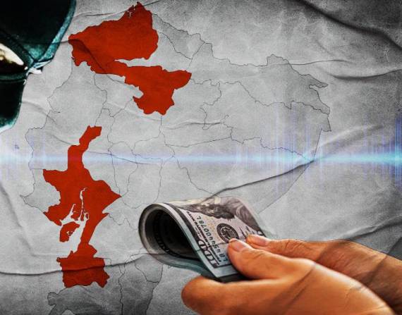Por primera vez desde 2010, en tan solo un año, los casos de extorsiones pasaron de 1.600 a más de 5.000.