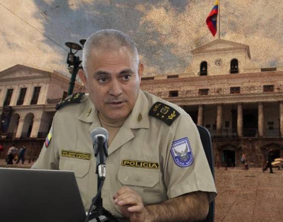 Fausto Salinas es comandante general de la Policía Nacional desde mayo del presente año.