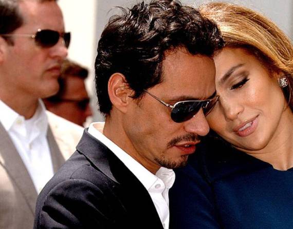 Jennifer López y Marc Anthony en una imagen de archivo.