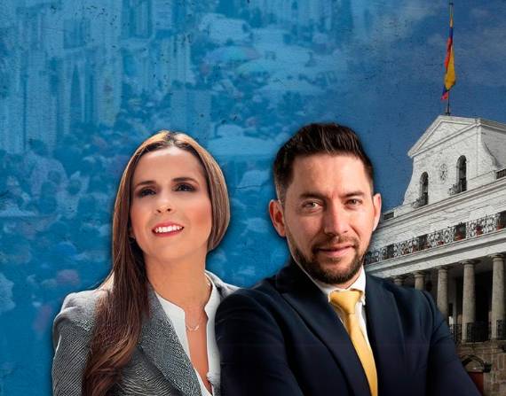 Luis Felipe Tillería y Karla Rosero buscan la Presidencia del Ecuador por el partido político Avanza.