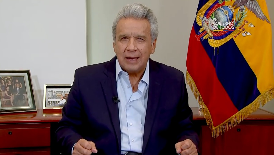 Lenín Moreno dice que su discapacidad y su edad le impiden &quot;salir al territorio&quot;