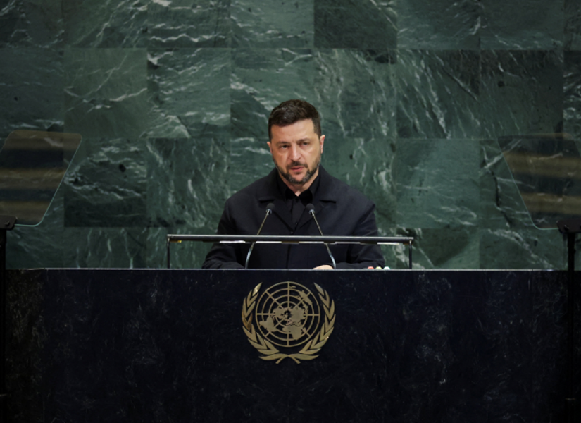 Presidente de Ucrania Zelenski