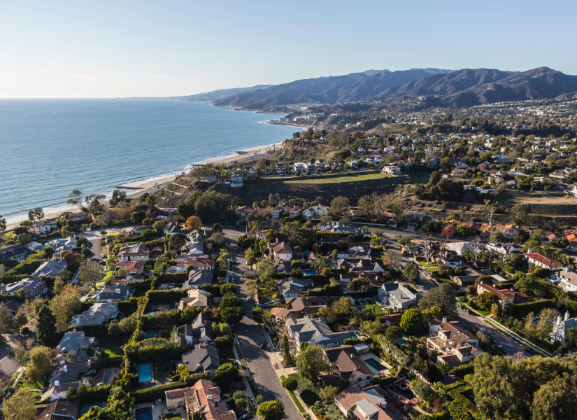 Pacific Palisades era uno de los barrios más acaudalados de Los Ángeles.
