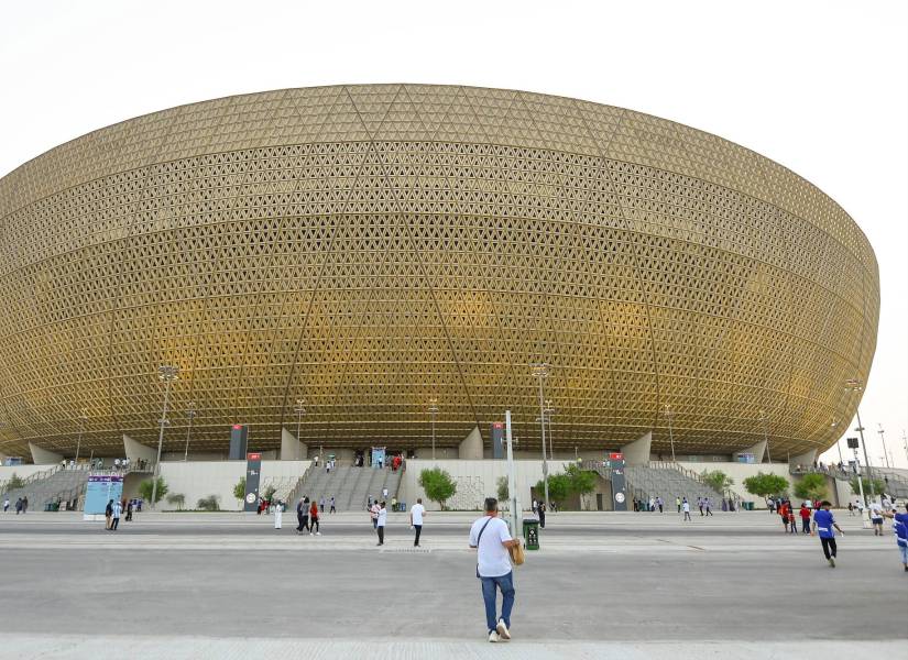 El Lusail Stadium, uno de los 8 estadios donde se jugaron partidos del Mundial del 2022. (EFE)