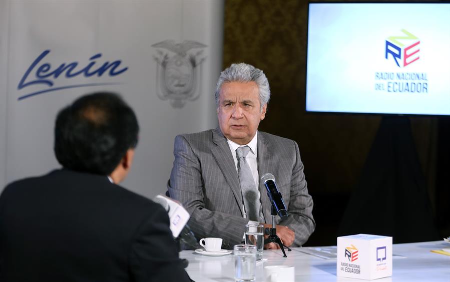 Viaje de Lenin Moreno a EE.UU. para gestionar vacunas es postergado