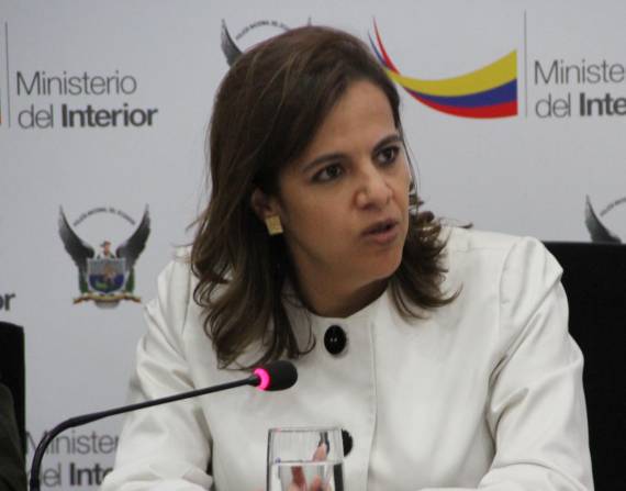 María Paula Romo fue ministra de Gobierno del 3 de septiembre de 2018 al 24 de noviembre de 2020.