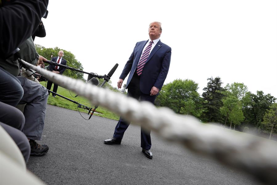 Trump asegura que no tiene &quot;nada que ver&quot; con el supuesto ataque en Venezuela