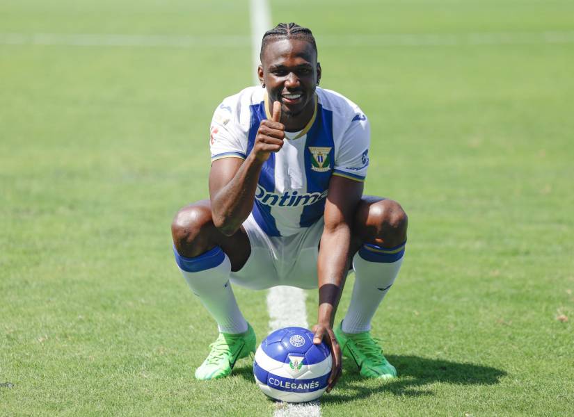 Jackson Porozo es nuevo jugador del Leganés de España.