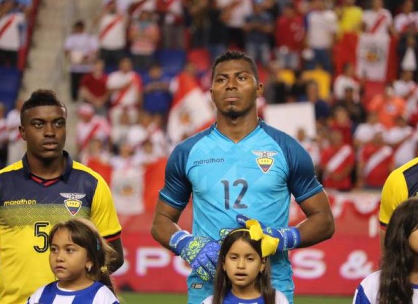 Pedro Ortiz, arquero ecuatoriano, no ha vuelto a ser convocado con la Selección de Ecuador.