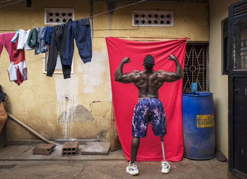 Tamale Safalu, fotografíado en Uganda.