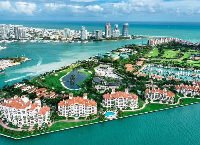 imagen de archivo de Fisher Island.