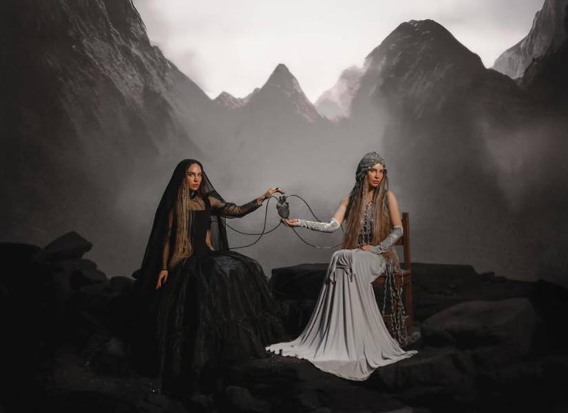 Imagen conceptual del álbum Indómita.