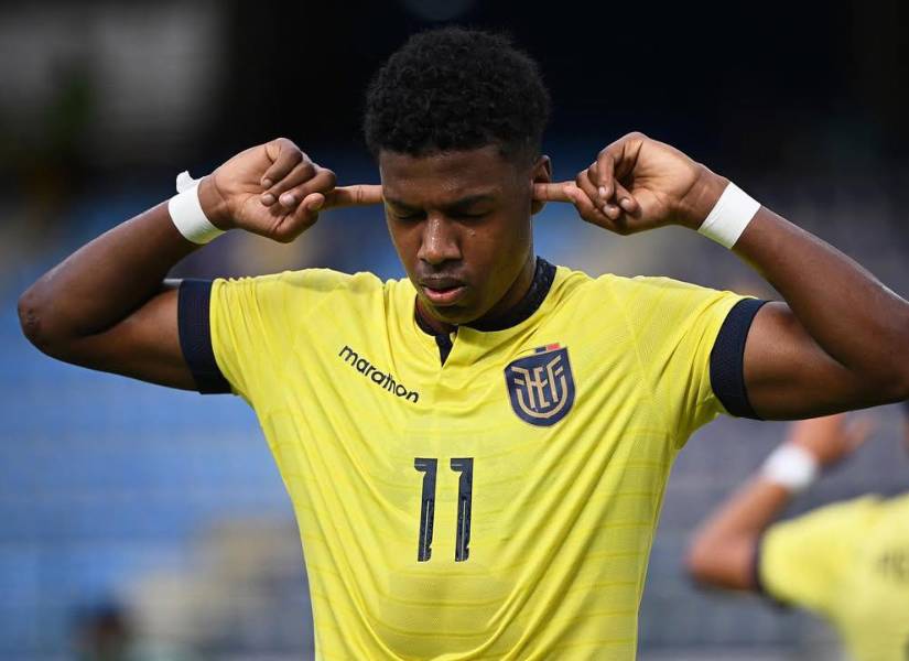 John Mercado debutó con la selección de Ecuador.