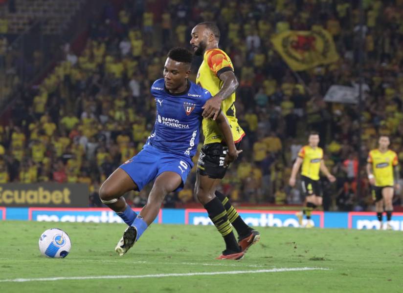 Barcelona SC venció por 2-0 a Liga de Quito por la Liga Pro.